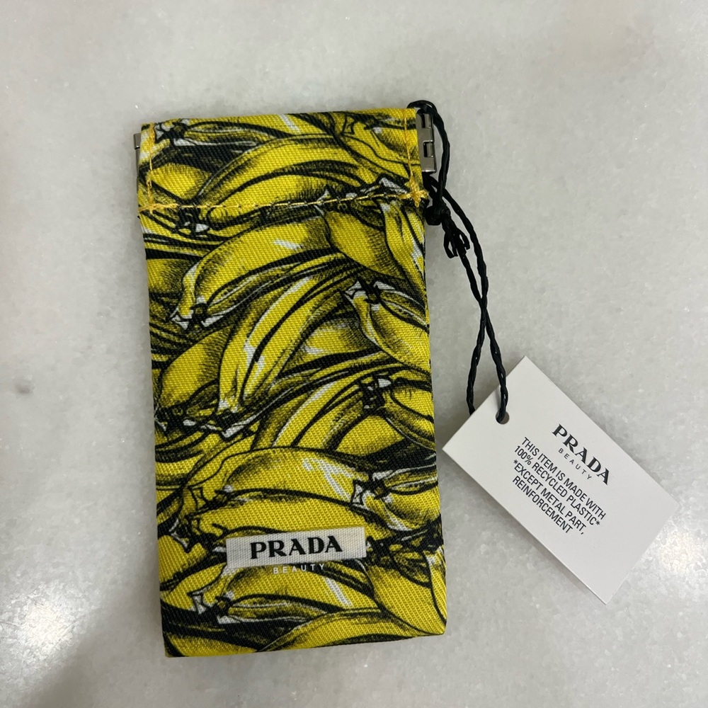 Prada Beauty Banana Lipstick Pouch